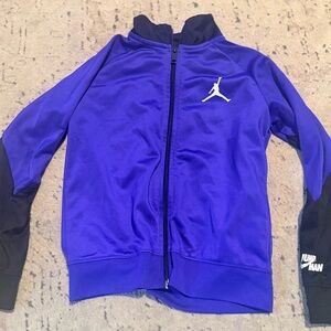 Jordan Kids purple and Black Jacket